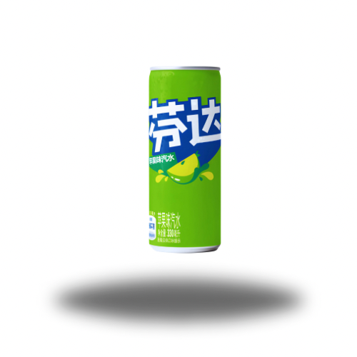 Fanta Green Apple 330ml (MHD 07.07.2025)