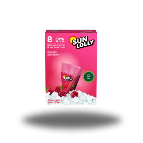 Sun Lolly Rasperry 8 Stk. 480ml